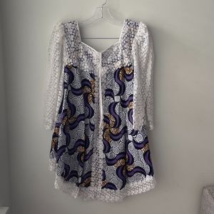 Women's Mini Dress - White